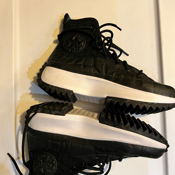 Converse Black High-Top Sneakers - Picture 5 of 7